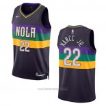 Camiseta New Orleans Pelicans Larry Nance JR. #22 Ciudad 2022-23 Violeta