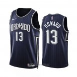 Camiseta Orlando Magic Jett Howard #13 Ciudad 2023-24 Azul