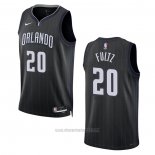 Camiseta Orlando Magic Markelle Fultz #20 Ciudad 2022-23 Negro