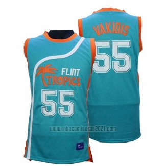 Camiseta Pelicula Flint Tropscs Masmig Vakidis #55 Verde