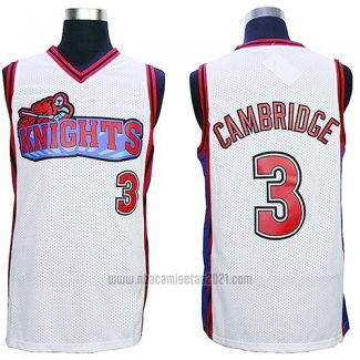 Camiseta Pelicula Knights Calvin Cambridge #3 Blanco