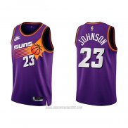 Camiseta Phoenix Suns Cameron Johnson #23 Classic 2022-23 Violeta