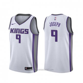 Camiseta Sacramento Kings Cory Joseph #9 Association 2019-20 Blanco