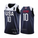 Camiseta USA Jayson Tatum 2019 FIBA Basketball World Cup Azul
