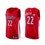 Camiseta Washington Wizards Otto Porter Jr. #22 Earned Rojo