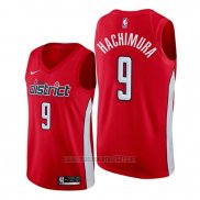 Camiseta Washington Wizards Rui Hachimura #9 Earned 2019-20 Rojo