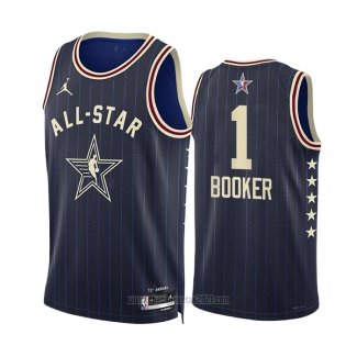 Camiseta All Star 2024 Phoenix Suns Devin Booker #1 Azul