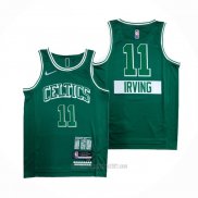 Camiseta Boston Celtics Kyrie Irving #11 Ciudad 2021-22 Verde