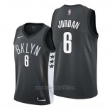 Camiseta Brooklyn Nets Deandre Jordan #8 Statement Negro