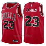 Camiseta Chicago Bulls Michael Jordan #23 2017-18 Rojo