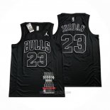 Camiseta Chicago Bulls Michael Jordan #23 MVP Negro