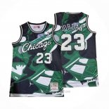 Camiseta Chicago Bulls Michael Jordan #23 Mitchell & Ness Verde