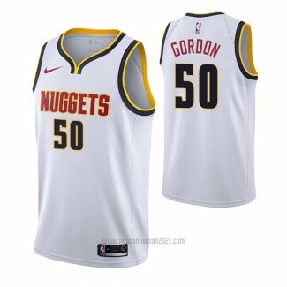 Camiseta Denver Nuggets Aaron Gordon #50 Association 2021 Blanco