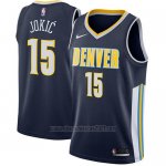 Camiseta Denver Nuggets Nikola Jokic #15 2017-18 Azul