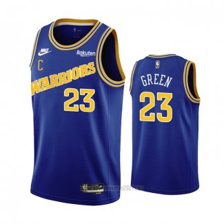 Camiseta Golden State Warriors Draymond Green #23 Classic 2022-23 Azul