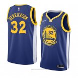 Camiseta Golden State Warriors Marcus Derrickson #32 Icon 2018 Azul