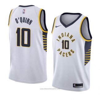 Camiseta Indiana Pacers Kyle O'quinn #10 Association 2018 Blanco