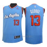 Camiseta Los Angeles Clippers Paul George #13 2019-20 Azul