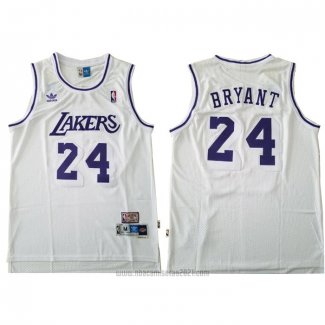 Camiseta Los Angeles Lakers Kobe Bryant #24 Blanco