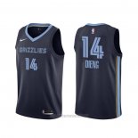 Camiseta Memphis Grizzlies Gorgui Dieng #14 Icon Azul