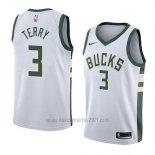 Camiseta Milwaukee Bucks Jason Terry #3 Association 2018 Blanco