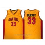 Camiseta Oak Hill Kevin Durant #33 Amarillo