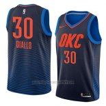 Camiseta Oklahoma City Thunder Hamidou Diallo #30 Statement 2018 Azul