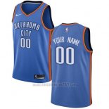Camiseta Oklahoma City Thunder Personalizada 17-18 Azul