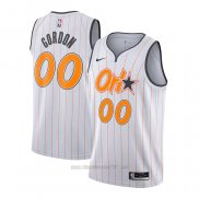 Camiseta Orlando Magic Aaron Gordon #00 Ciudad 2020-21 Blanco