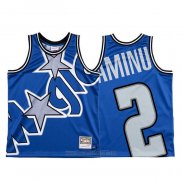 Camiseta Orlando Magic Al-Farouq Aminu #2 Mitchell & Ness Big Face Azul