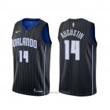 Camiseta Orlando Magic D.j. Augustin #14 Statement Negro