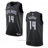 Camiseta Orlando Magic Gary Harris #14 Ciudad 2022-23 Negro