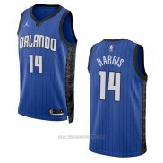 Camiseta Orlando Magic Gary Harris #14 Statement 2022-23 Azul