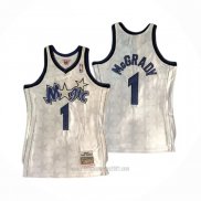 Camiseta Orlando Magic Tracy McGrady #1 Mitchell & Ness 2000-01 Blanco