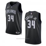 Camiseta Orlando Magic Wendell Carter JR. #34 Ciudad 2022-23 Negro