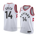 Camiseta Toronto Raptors Danny Green #14 Association 2018 Blanco