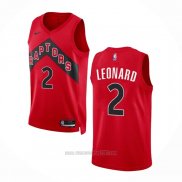 Camiseta Toronto Raptors Kawhi Leonard #2 Icon 2022-23 Rojo