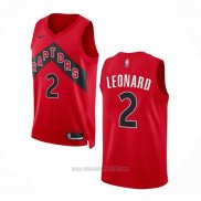 Camiseta Toronto Raptors Kawhi Leonard #2 Icon 2022-23 Rojo