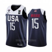 Camiseta USA Kemba Walker 2019 FIBA Basketball World Cup Azul