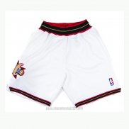 Pantalone Philadelphia 76ers Blanco3