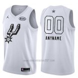 Camiseta All Star 2018 San Antonio Spurs Nike Personalizada Blanco
