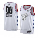Camiseta All Star 2019 Miami Heat Personalizada Blanco