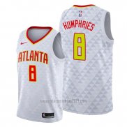 Camiseta Atlanta Hawks Isaac Humphries #8 Blanco Association