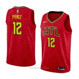 Camiseta Atlanta Hawks Taurean Prince #12 Statement 2017-18 Rojo