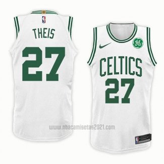 Camiseta Boston Celtics Daniel Theis #27 Association 2018 Blanco