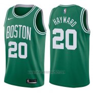 Camiseta Boston Celtics Gordon Hayward #20 2017-18 Verde