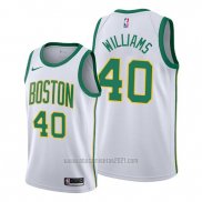 Camiseta Boston Celtics Grant Williams #40 Ciudad 2019-20 Blanco
