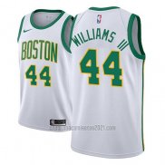 Camiseta Boston Celtics Robert Williams III #44 Ciudad 2018-19 Blanco
