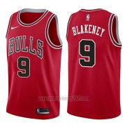 Camiseta Chicago Bulls Antonio Blakeney #9 Icon 2017-18 Rojo