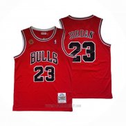 Camiseta Chicago Bulls Michael Jordan #23 Mitchell & Ness 1997-98 Rojo